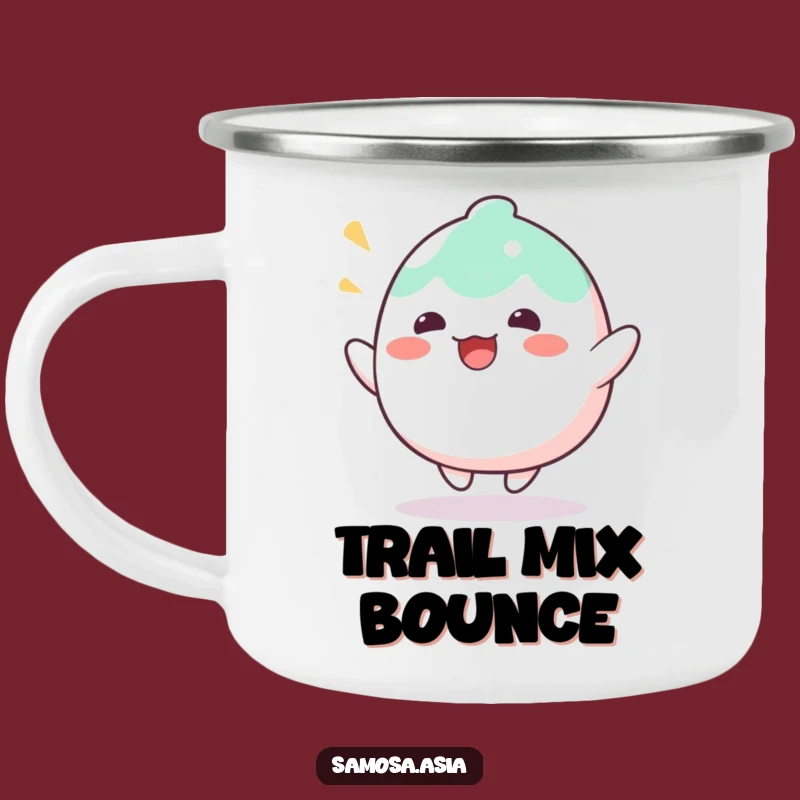 Funny Mochi Bounce Camping Mug - Outdoor Sweet Humor Funny Cup, Great Funny Gift