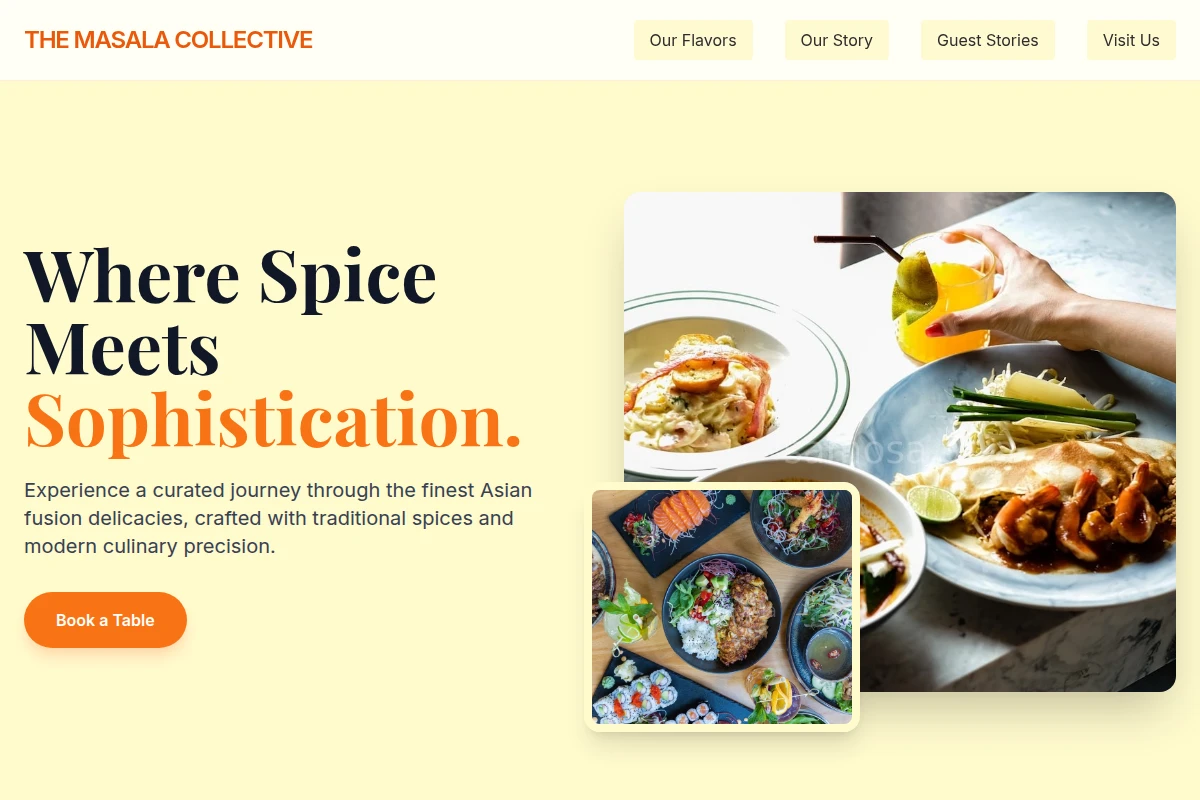 Dish Asian Fusion Food