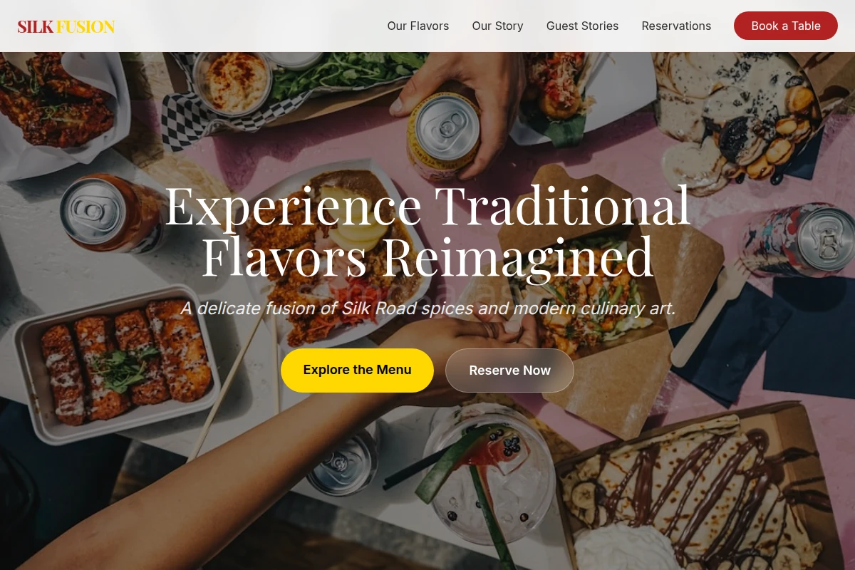 Silk Asian Fusion Food