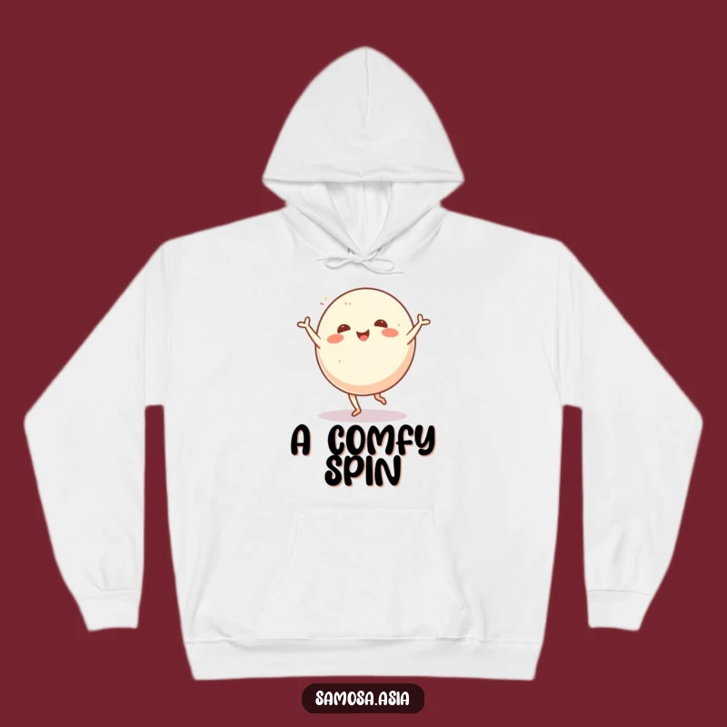 Cozy Funny Mochi Cartwheel Hoodie: Warmth and Laughter Guaranteed