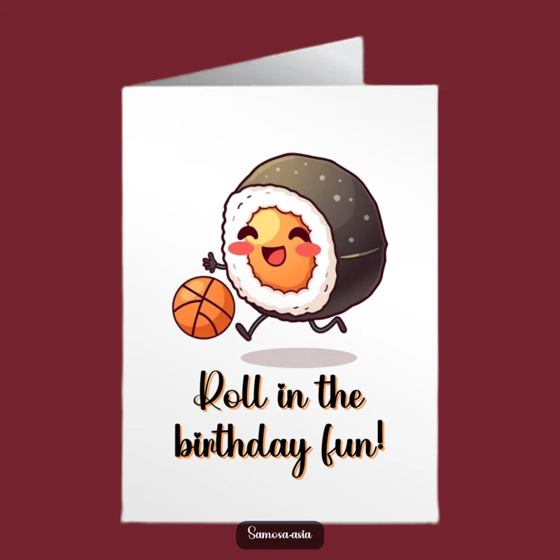 Funny Birthday Card: Sushi Baller Free Printable, Kicks, Downloadable Gift for Foodies